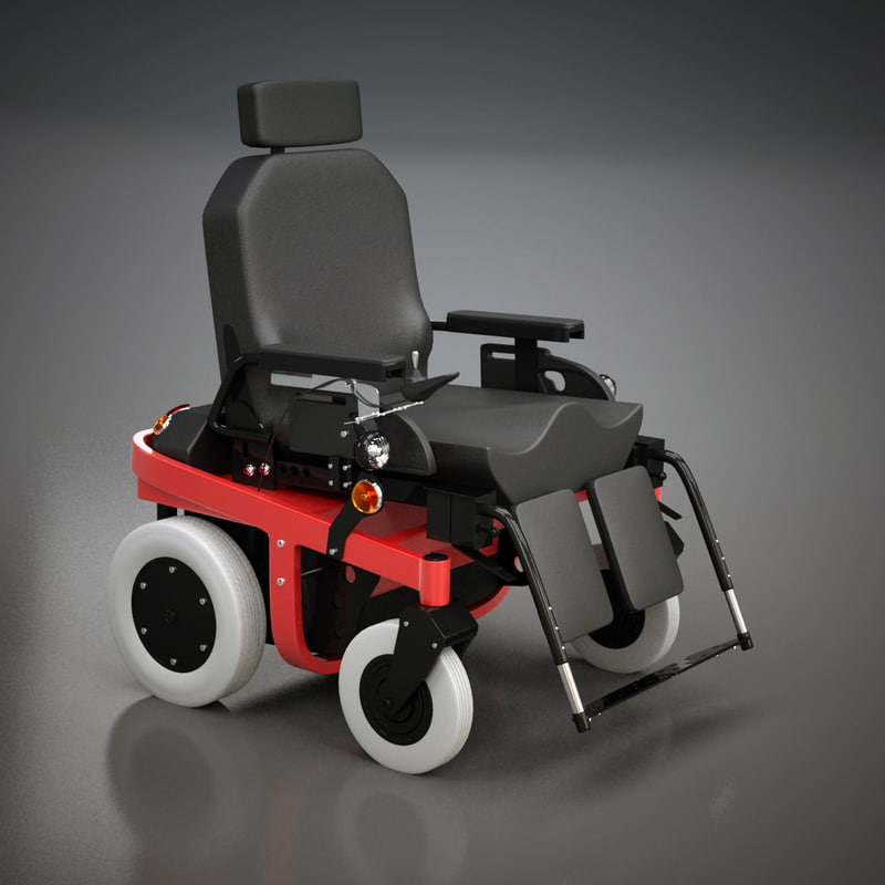 wheelchair cad model